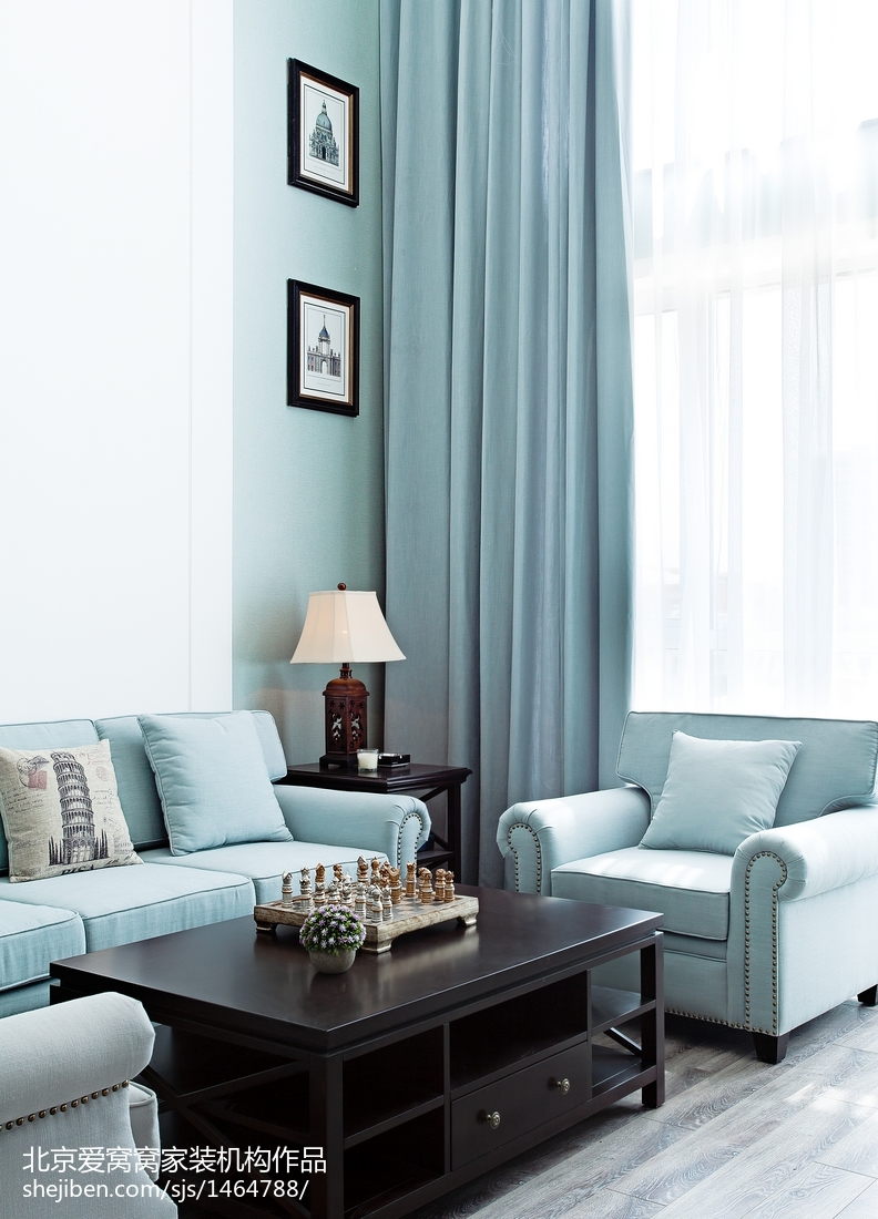 201891平方三居客廳歐式裝修圖