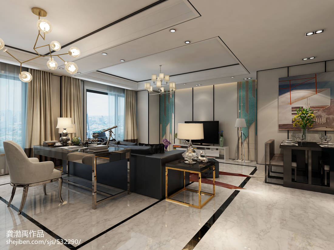 家裝現代風格吊頂設計圖