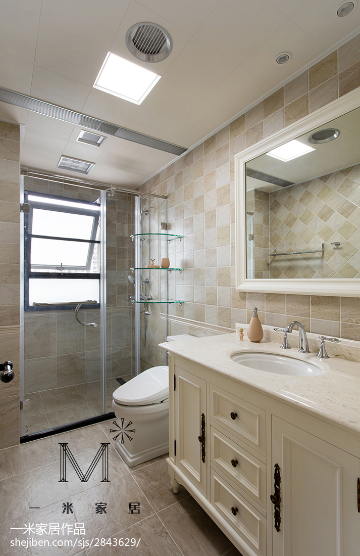 現代美式風格衛浴裝修