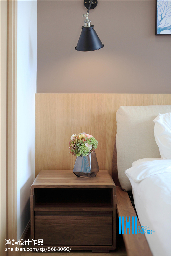 面積126平復式臥室北歐裝修設計效果圖片欣賞