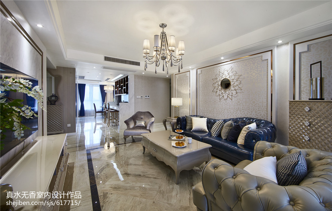 新古典風格三居裝修