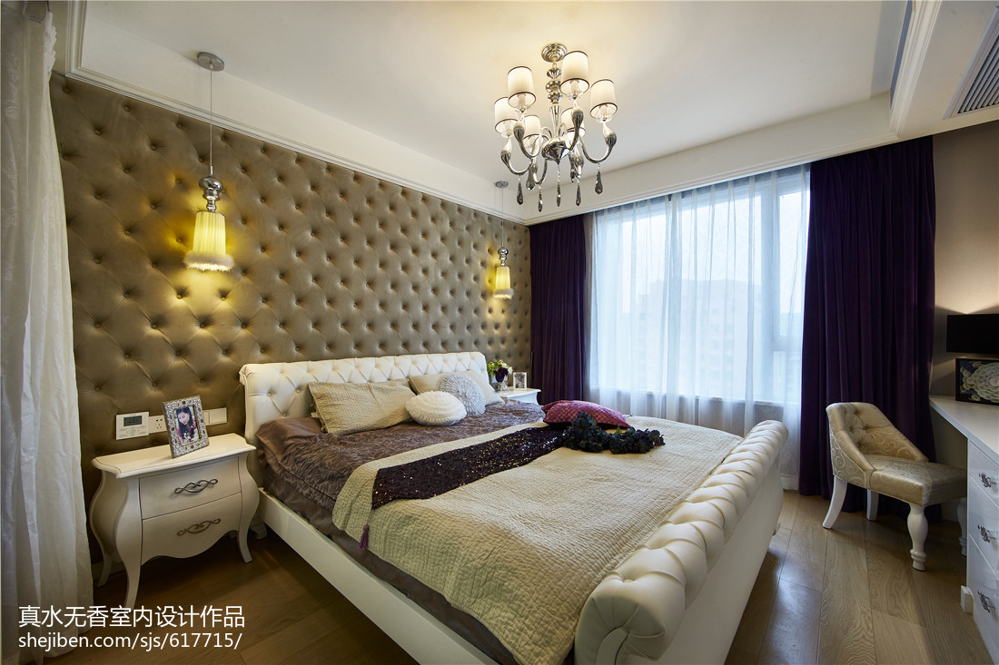 質感新古典風格臥室設計