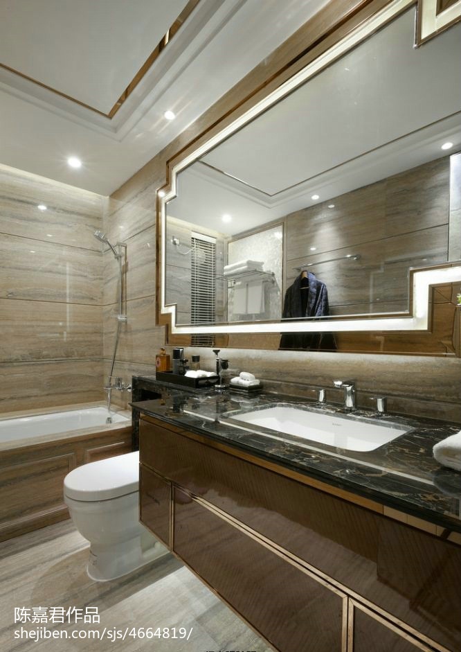 現代風格精美衛浴設計