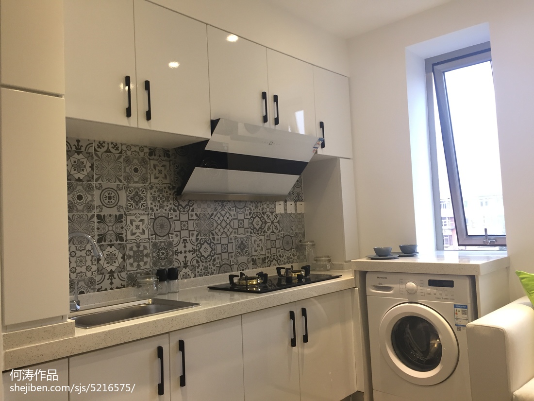 2018精選面積87平宜家二居客廳裝修實景圖