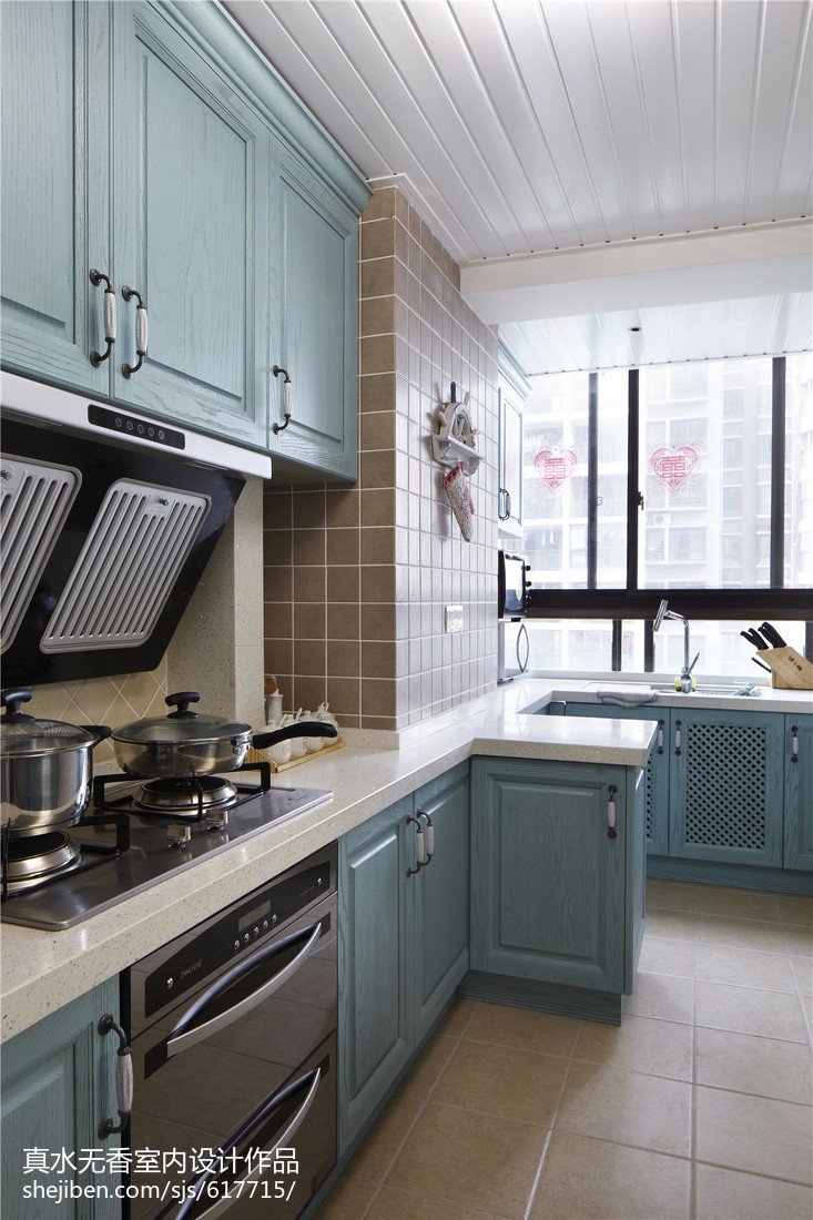 地中海風格櫥柜裝修圖片