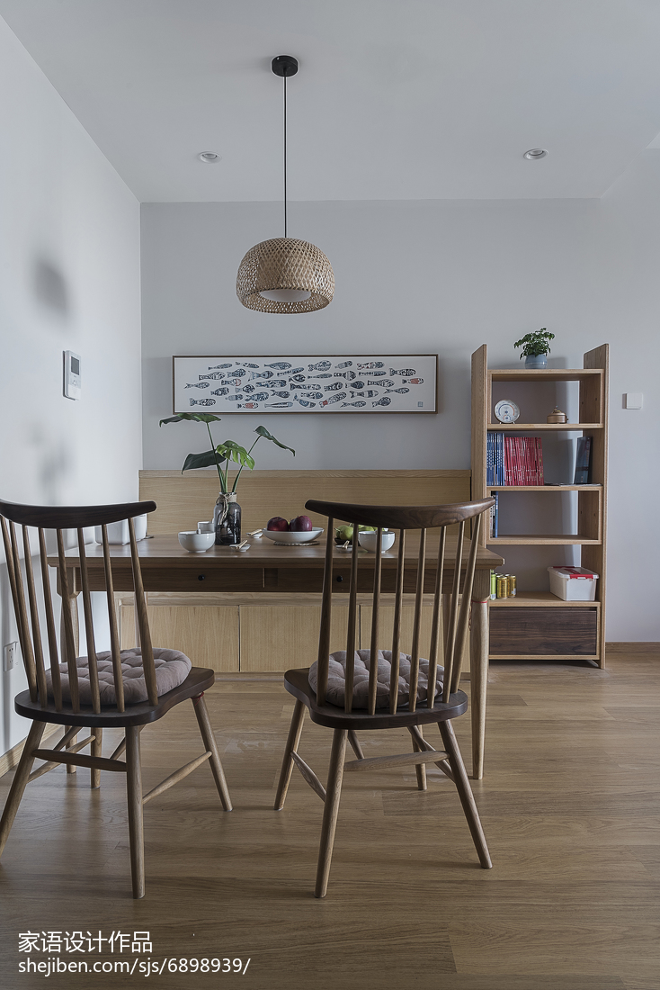 極簡日式餐廳設計案例