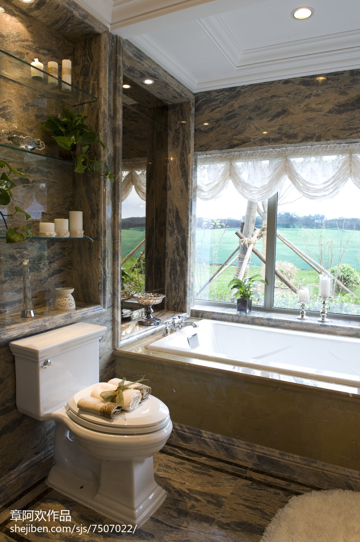 現代風格衛浴樣板房設計