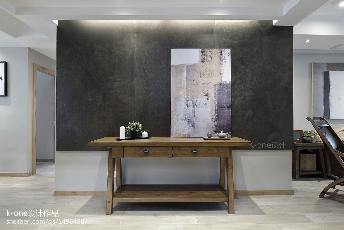 家居簡約風格隔斷墻設計