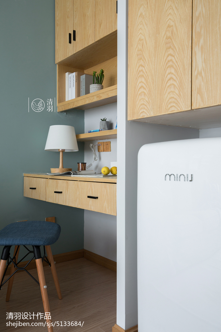 2018精選83平米北歐小戶型客廳裝修效果圖