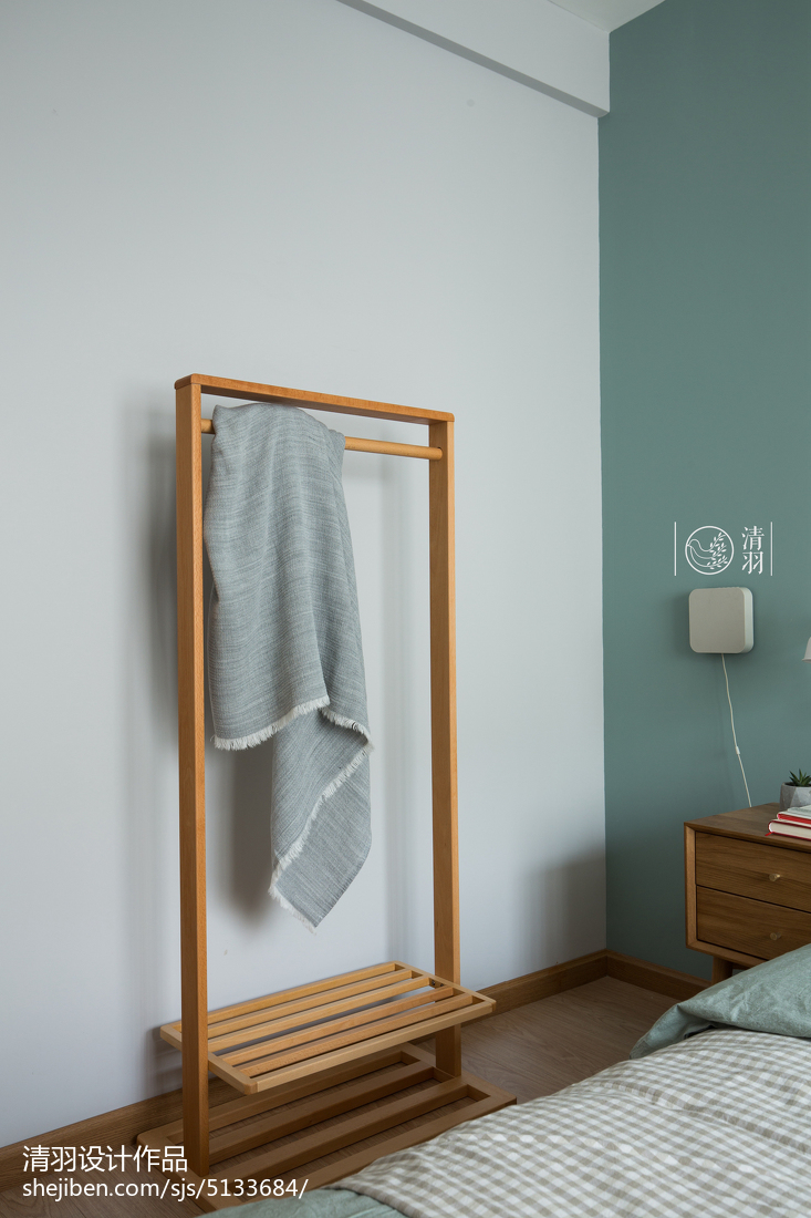 精美面積80平小戶型臥室北歐欣賞圖