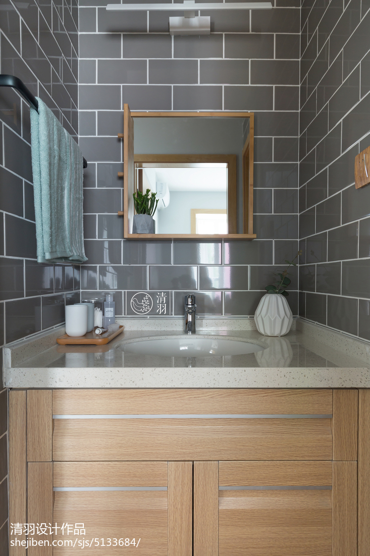 精選小戶型衛生間北歐裝修效果圖片欣賞