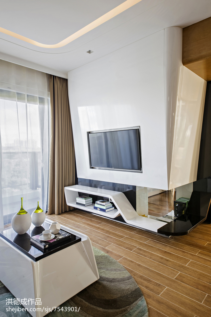 時尚個性電視背景墻