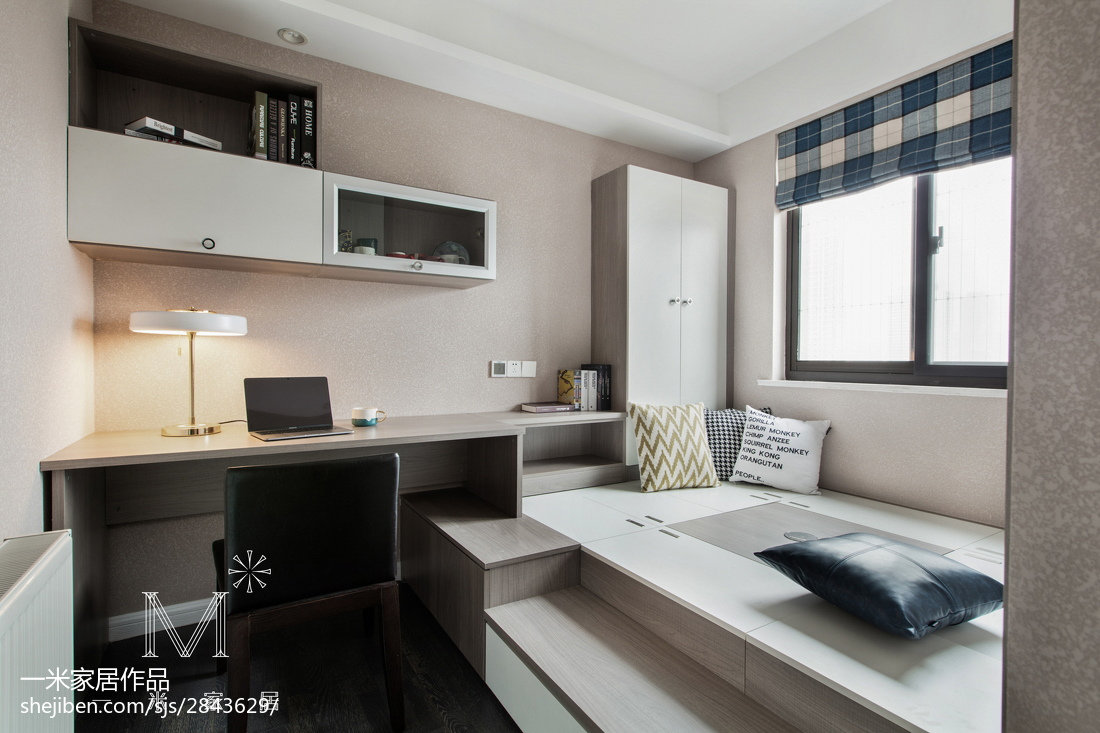 簡約榻榻米書房