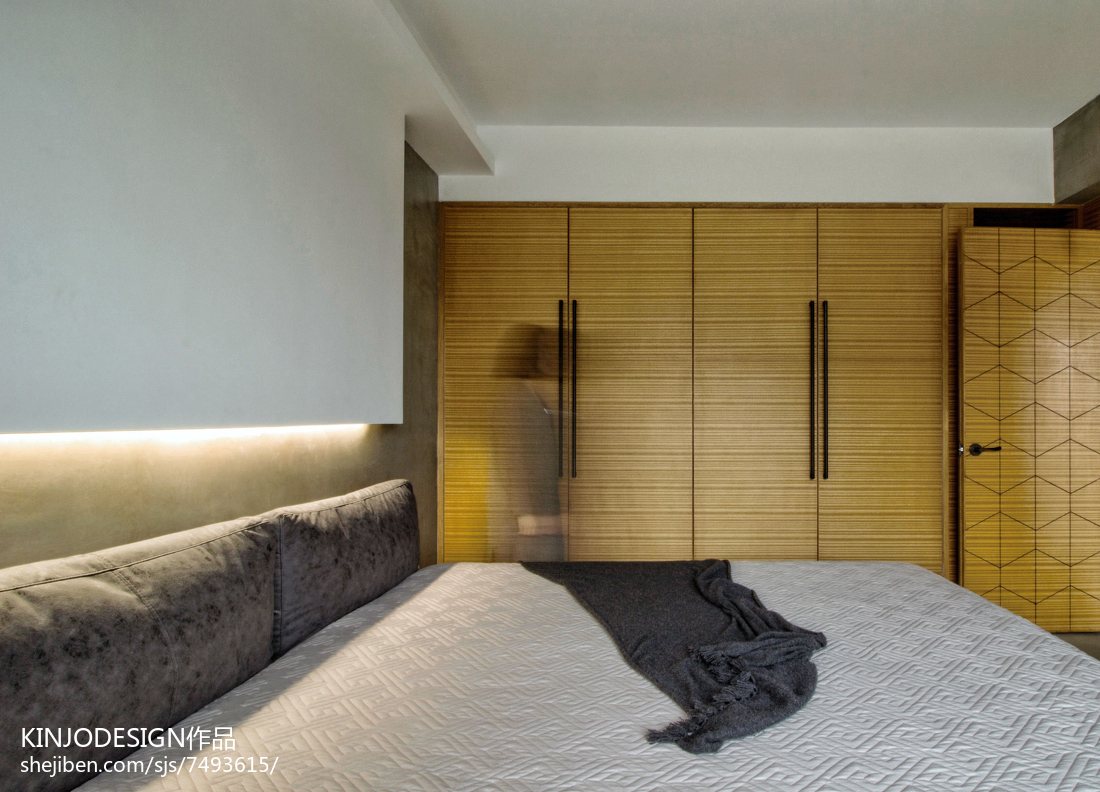 個性現代臥室衣柜設計圖