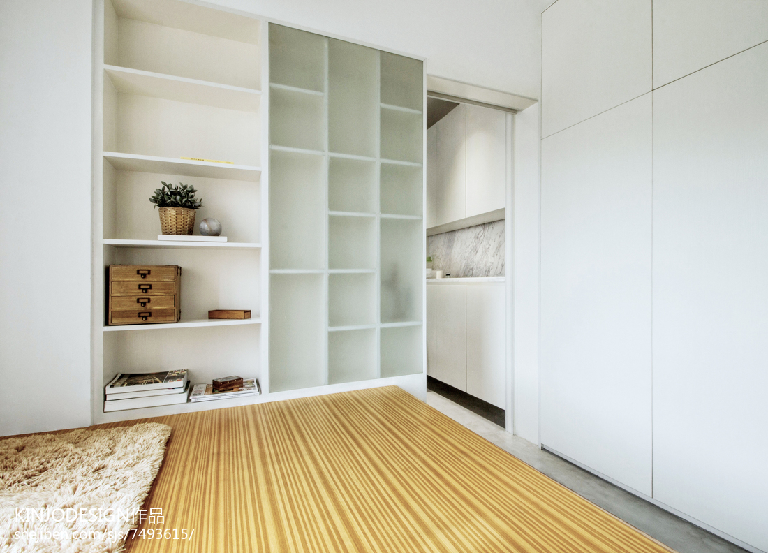 個性現代臥室衣柜設計圖片