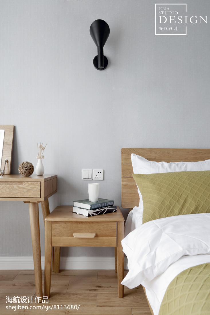 2018精選82平米北歐小戶型臥室裝飾圖片大全