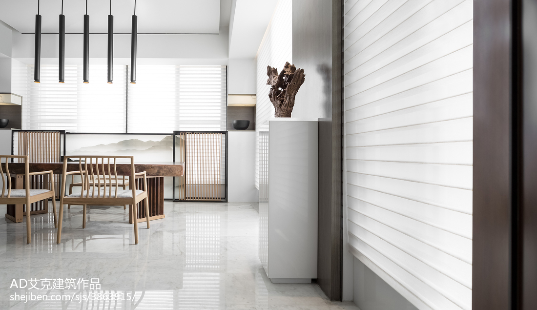 2018面積140平復式休閑區中式裝修圖