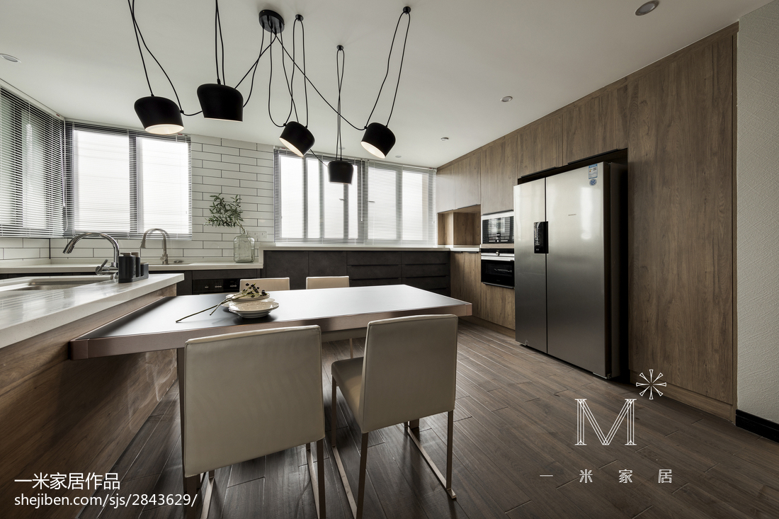 180m2現代風櫥柜設計圖