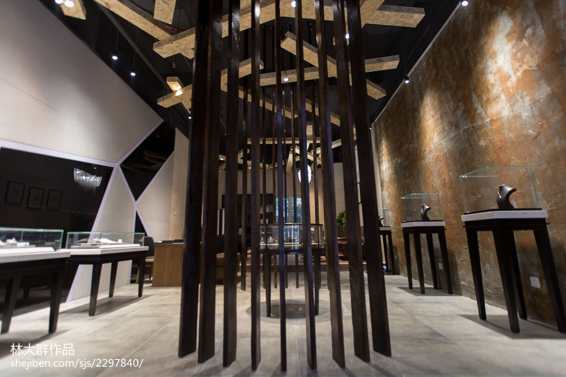 家裝簡歐酒柜效果圖