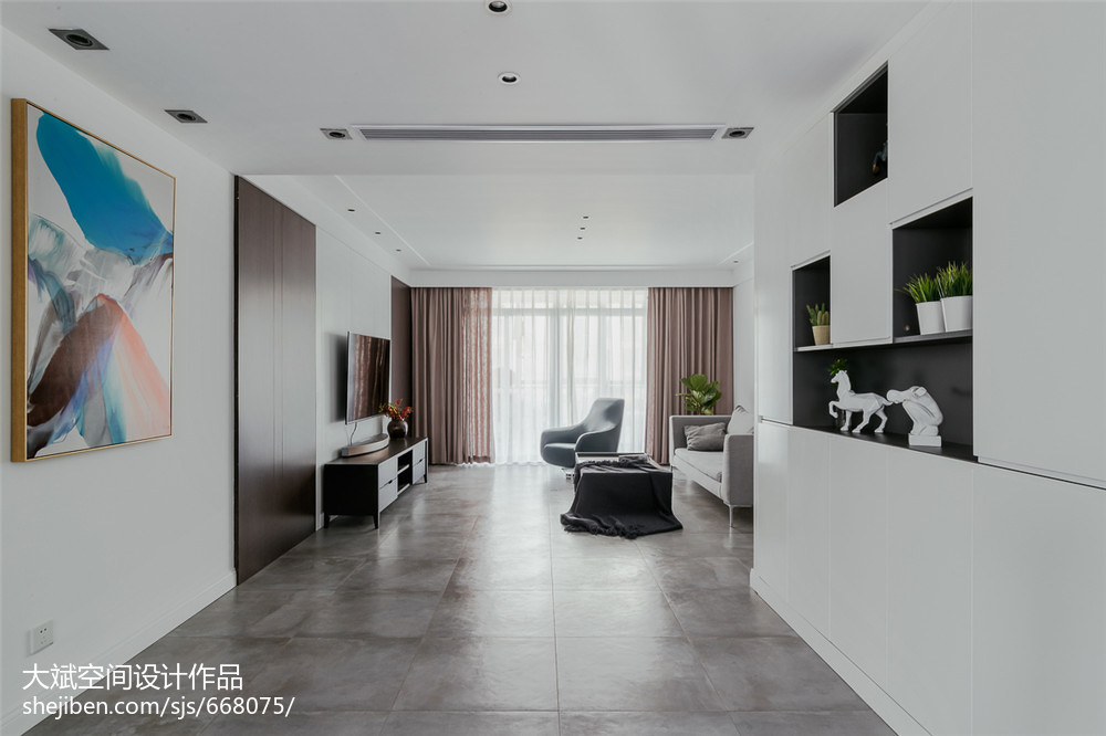 玄關鞋柜隔斷設計