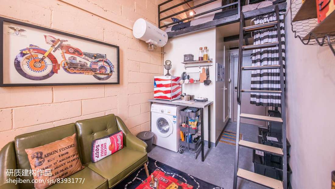 精選84平米宜家小戶型客廳裝飾圖片