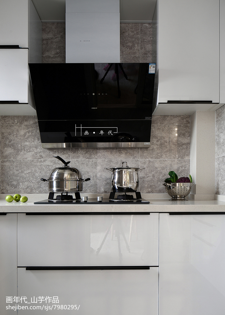 精選84平米二居廚房宜家裝修設計效果圖