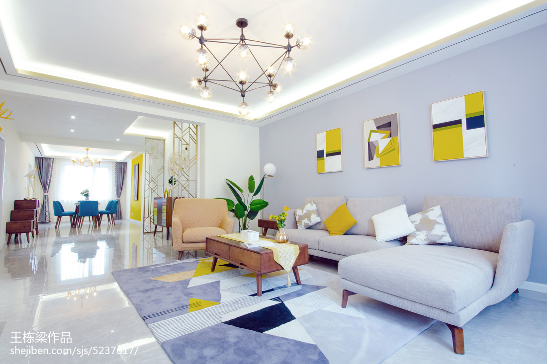 熱門客廳宜家裝修實景圖片