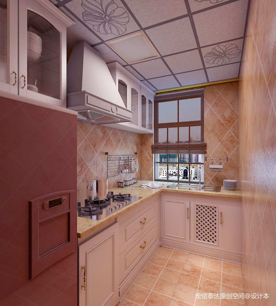 質樸85平田園二居廚房圖片欣賞