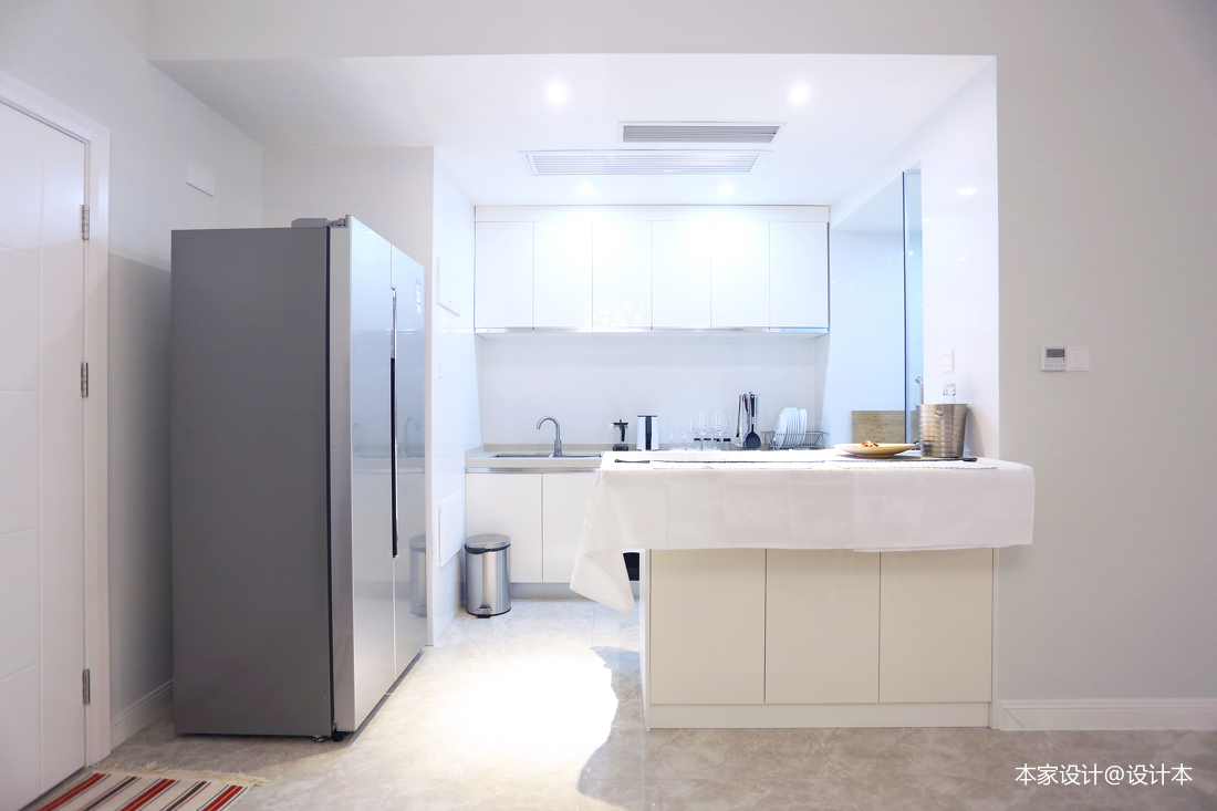 溫馨57平宜家二居廚房效果圖