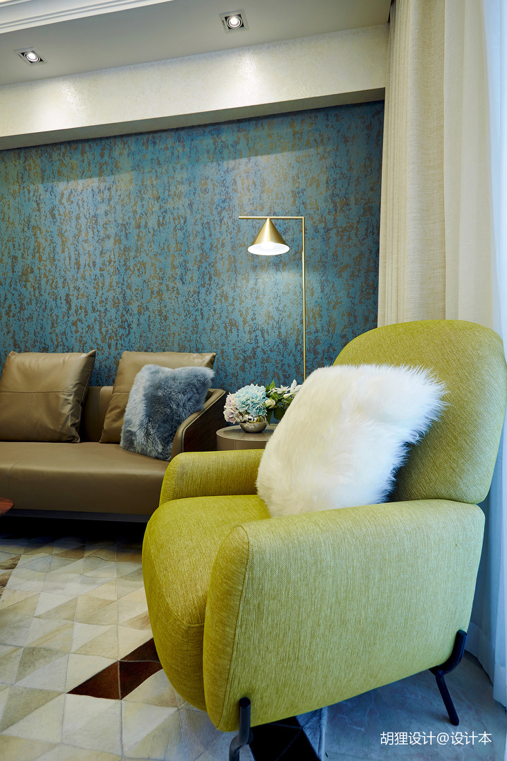 質樸32平現代小戶型客廳布置圖