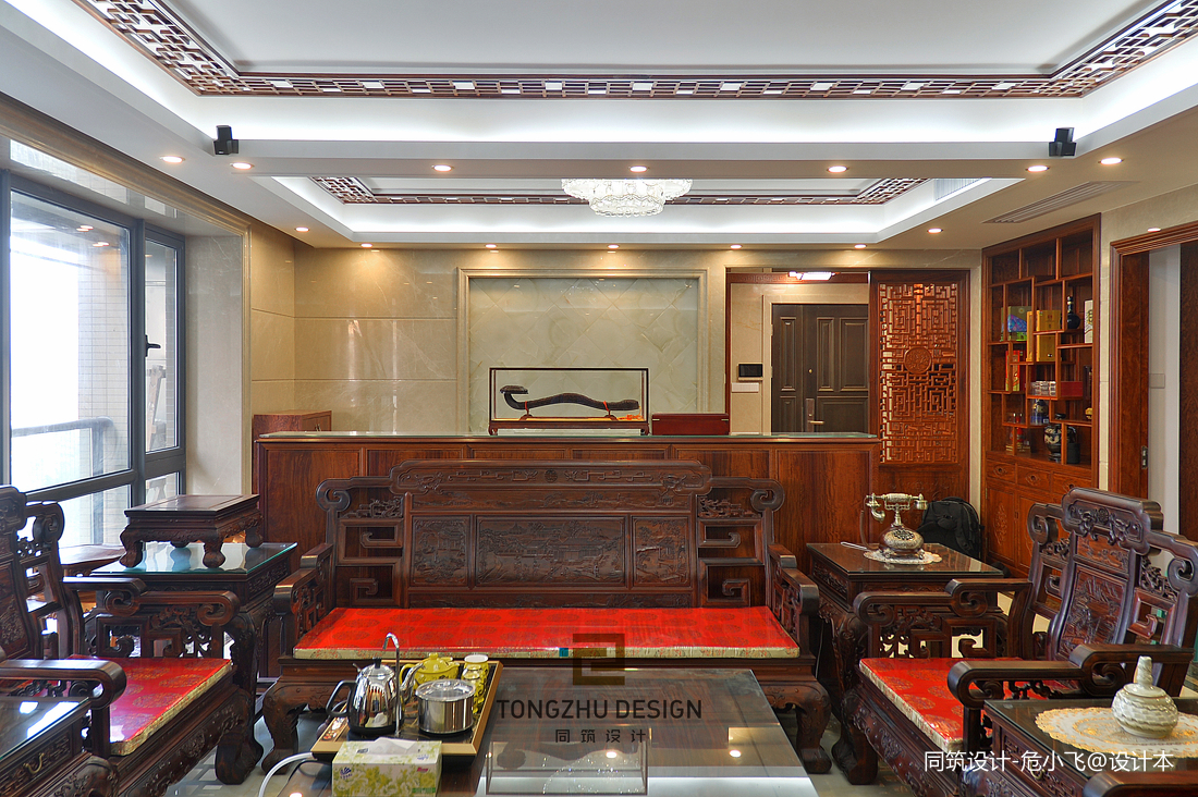 中式客廳家具擺設