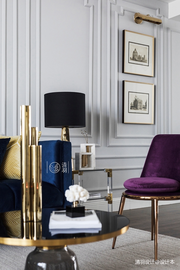 201937平法式小戶型客廳實景圖