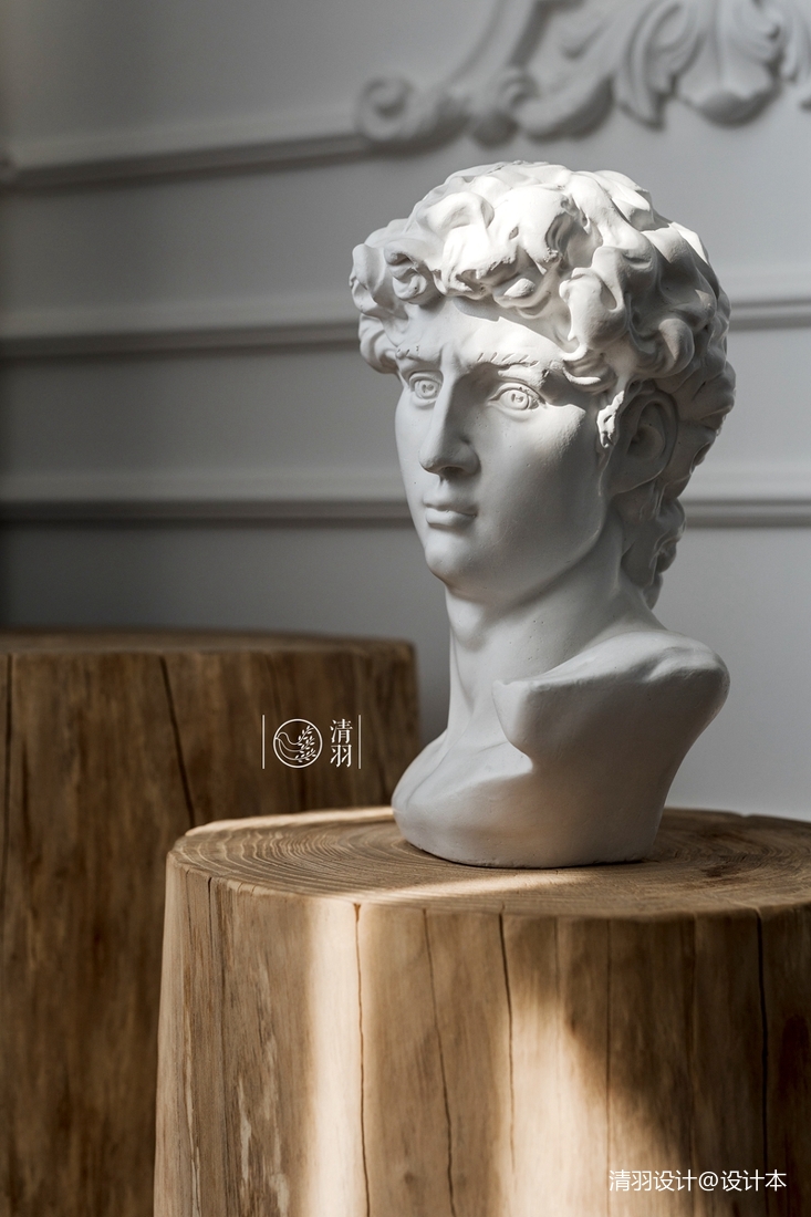 典雅23平法式小戶型客廳裝飾圖