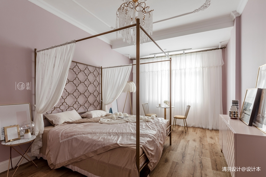 簡潔26平法式小戶型客廳裝飾美圖