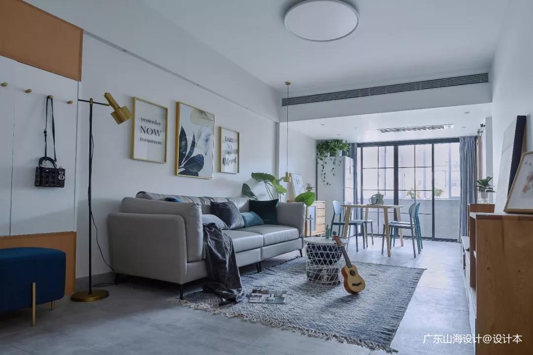 精致80平宜家三居客廳裝修圖