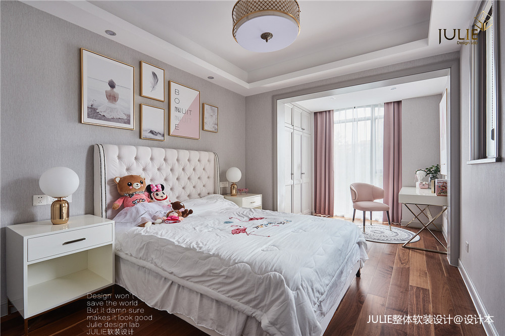 悠雅704平中式別墅兒童房效果圖欣賞