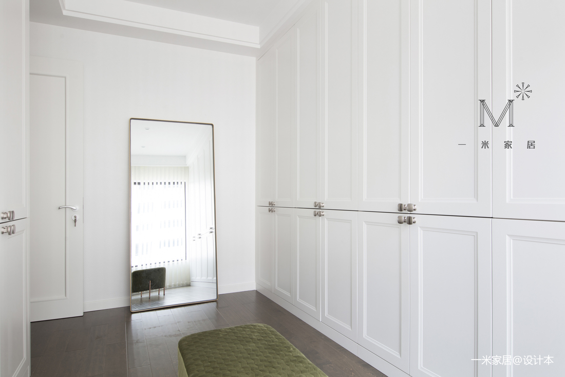 悠雅49平歐式復式衣帽間裝修圖片