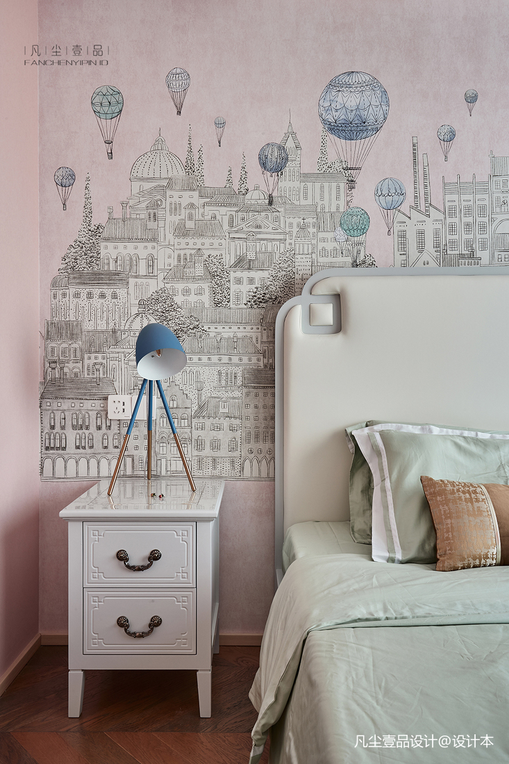 精致79平中式復式兒童房裝修美圖