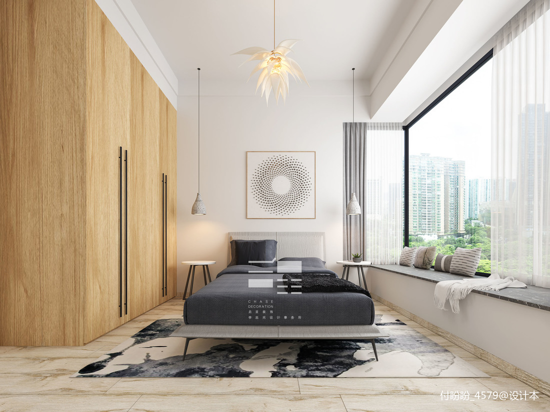 精致84平現代三居臥室裝修美圖