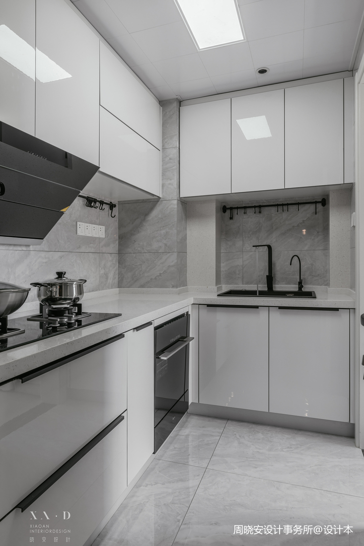 精致77平現代二居廚房裝修裝飾圖