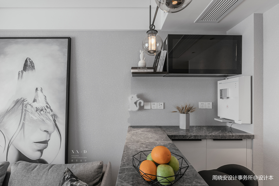 精致54平現代二居廚房裝飾美圖