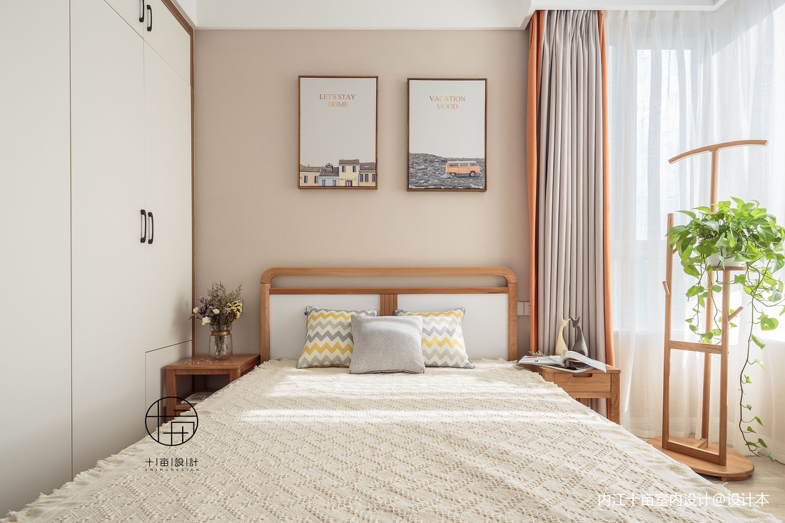 精致106平北歐三居臥室美圖