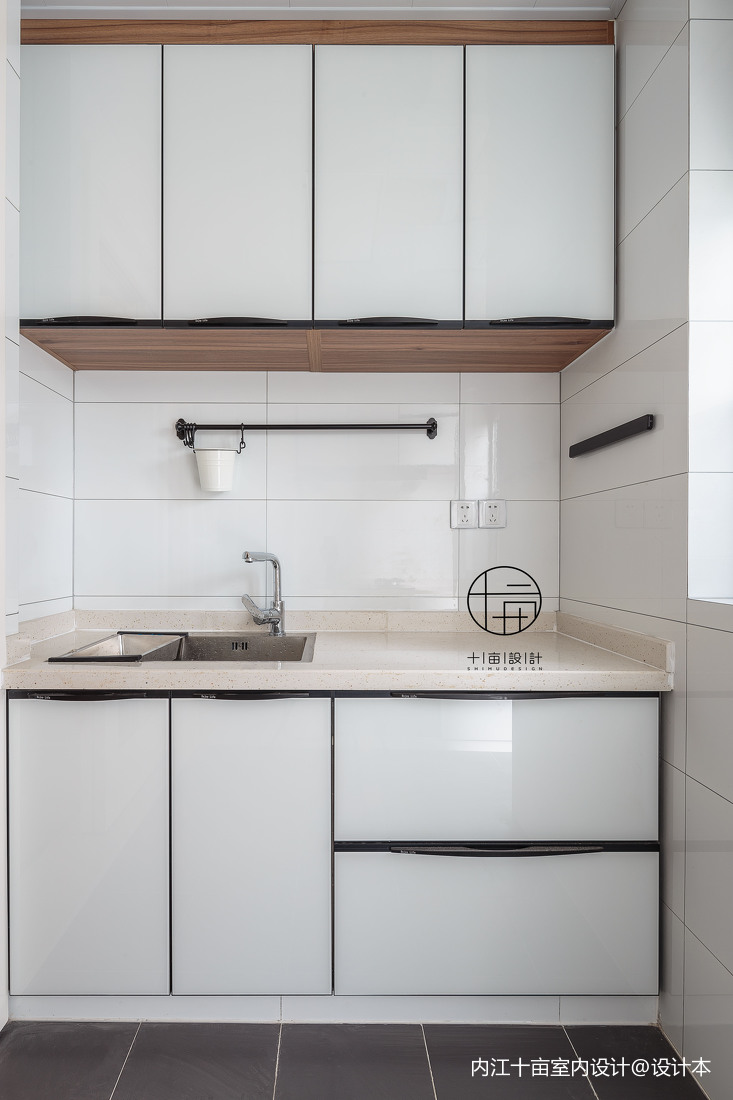 精致115平北歐三居廚房美圖