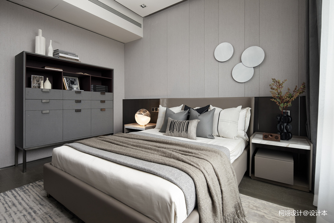 260平大平層樣板房臥室實景圖