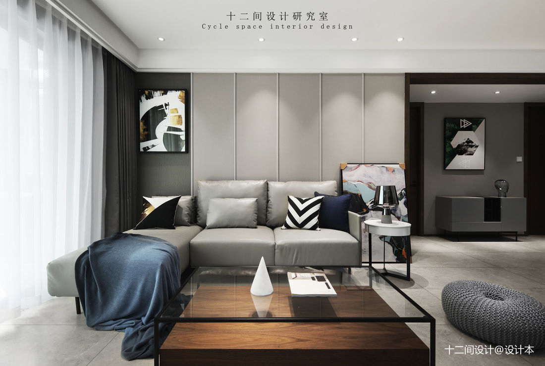 精致86平現代三居臥室裝修圖