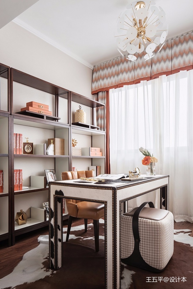 F戶型樣板房書房實景圖