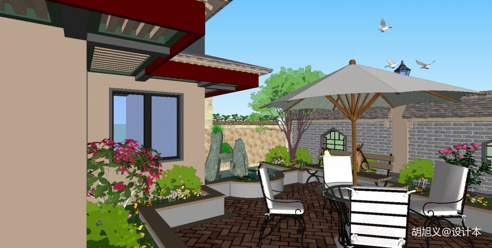 中式小庭院_3862964