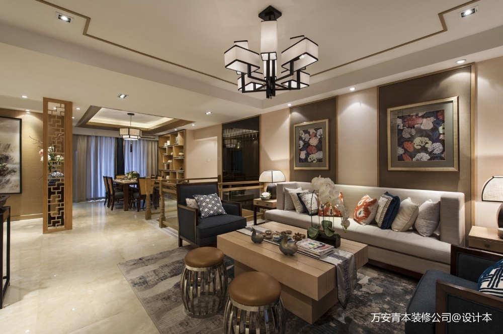 萬安縣影視城頂級全紅木中式古典裝修設計_3864367