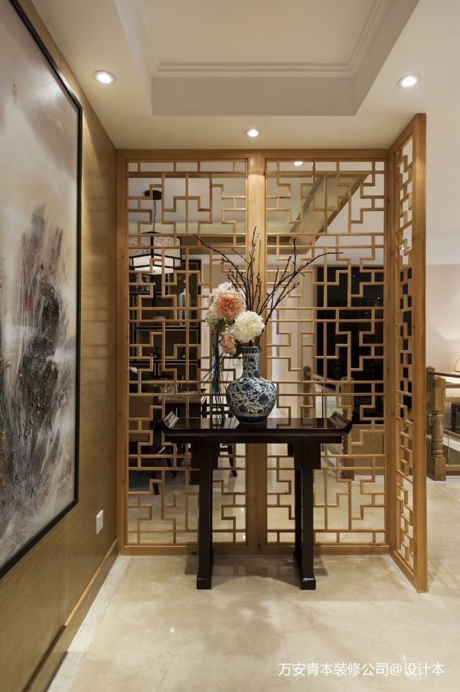 萬安縣影視城頂級全紅木中式古典裝修設計_3864369