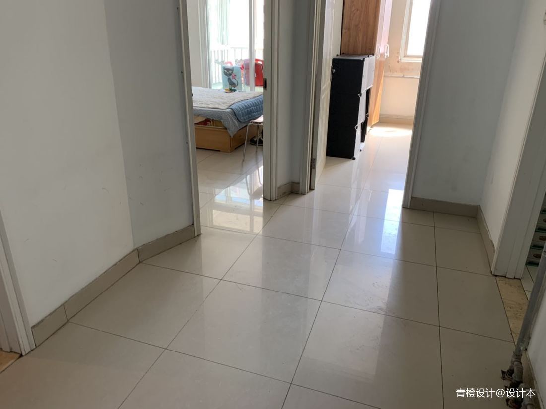 45.6㎡實現兩室一廳+衛生間干濕分離_1592034489_4173032